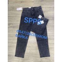 Джинси чоловічі 6547 SPP'S DENIM МОМ JEANS на байці