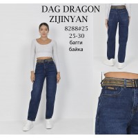 Джинси жіночі DRAGON JEANS 8288 BAGGY НА БАЙЦІ