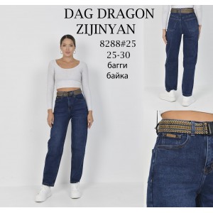 Джинси жіночі DRAGON JEANS 8288 BAGGY НА БАЙЦІ