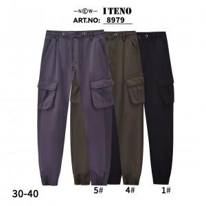 Джинси чоловічі ITENO JEANS 8979 Cargo НА ФЛИСЕ 