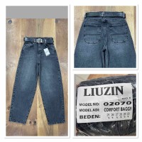 Джинси жіночі LIUZIN JEANS 02070-1 BAGGY