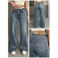 Джинси жіночі SHEROCCO JEANS 5166-1 WIDE LEG
