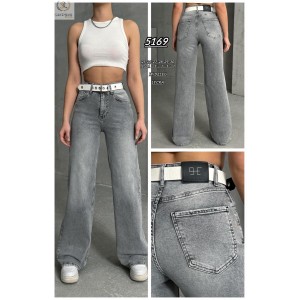 Джинси жіночі SHEROCCO JEANS 5169 WIDE LEG