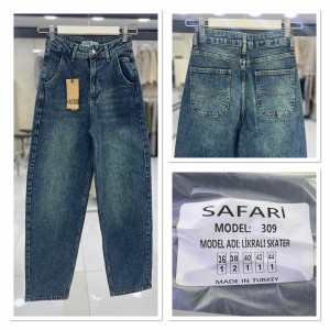 Джинси чоловічі SAFARI JEANS 25309-4 SKATER ЗЕЛЕНЬ