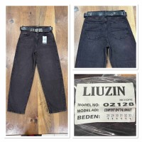 Джинси жіночі LIUZIN JEANS 02128-2 BAGGY КАВА