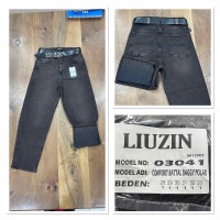 Джинси жіночі LIUZIN JEANS 02133-1 BAGGY НА БАЙЦІ
