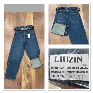 Джинси жіночі LIUZIN JEANS 03046-3 BAGGY TINT