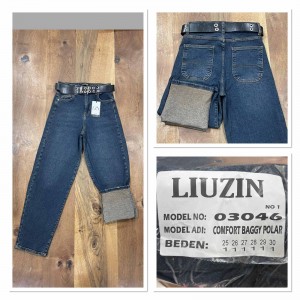 Джинси жіночі LIUZIN JEANS 03046 BAGGY 