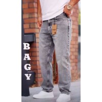 Джинси чоловічі ACADEMY JEANS BAGY 1002 ANTRASIT KAR
