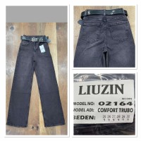 Джинси жіночі LIUZIN JEANS 02164-2 WIDE LEG