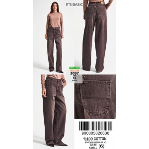Джинси жіночі IT'S BASIC JEANS 3097-16 SKATER