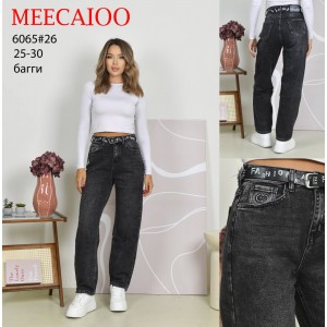 Джинси жіночі MEECALOO JEANS 6065 BAGGY