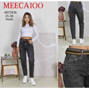 Джинси жіночі MEECALOO JEANS 6072 МОМ