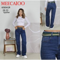 Джинси жіночі MEECALOO JEANS 6089 ТРУБИ