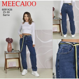 Джинси жіночі MEECALOO JEANS 6091 BAGGY