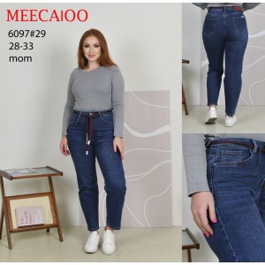 Джинсы женские MEECALOO JEANS 6097 МОМ