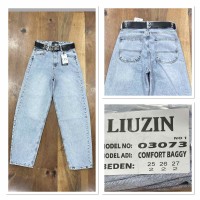 Джинси жіночі  LIUZIN JEANS 03073-1 BAGGY