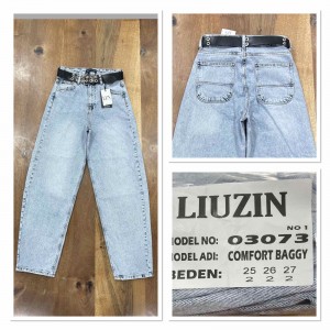 Джинси жіночі LIUZIN JEANS 03073-1 BAGGY