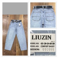 Джинси жіночі  LIUZIN JEANS 03088-1 BAGGY