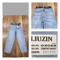 Джинси жіночі  LIUZIN JEANS 03088-2 BAGGY