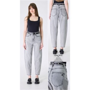 Джинси жіночі CRACPOT JEANS 1007 SLOUCHY Блакитний