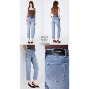 Джинси жіночі CRACPOT JEANS 1558-1 MOM REGULAR
