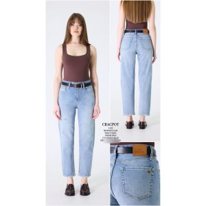 Джинси жіночі CRACPOT JEANS 1559-1 MOM REGULAR