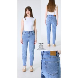 Джинси жіночі CRACPOT JEANS 1561-B MOM SLIM
