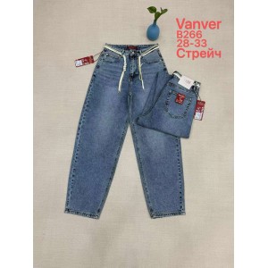 Джинси жіночі VANVER JEANS 266 BAGGY