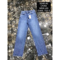 Джинси жіночі DEKPLOY JEANS 722-2 WIDE LEG
