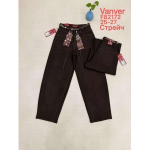 Джинси жіночі VANVER JEANS 82172 BAGGY