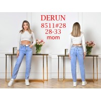 Джинси жіночі DERUN JEANS 8511 MOM