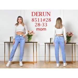Джинсы женские DERUN JEANS 8511 MOM