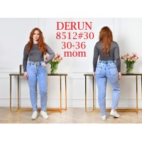Джинси жіночі DERUN JEANS 8512 MOM