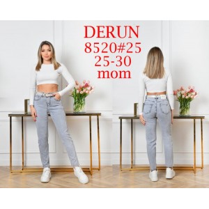 Джинси жіночі DERUN JEANS 8520 MOM