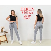 Джинси жіночі DERUN JEANS 8563 MOM