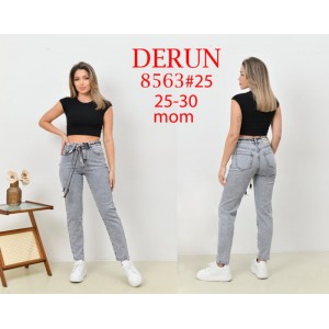 Джинси жіночі DERUN JEANS 8563 MOM