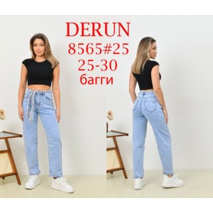 Джинси жіночі DERUN JEANS 8565 BAGGY