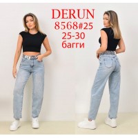 Джинси жіночі DERUN JEANS 8568 BAGGY
