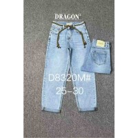 Джинси жіночі DRAGON JEANS 8320 BAGGY