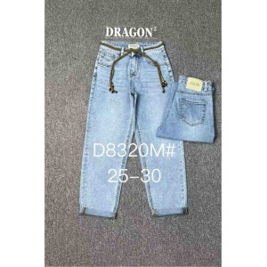 Джинси жіночі DRAGON JEANS 8320 BAGGY