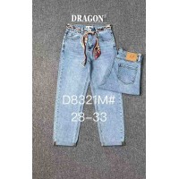 Джинси жіночі DRAGON JEANS 8321 BAGGY