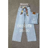 Джинси жіночі DRAGON JEANS 8323 ТРУБИ