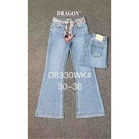 Джинси жіночі DRAGON JEANS 8330 WIDE LEG