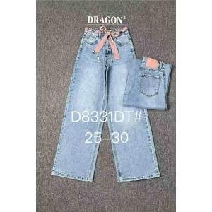 Джинсы женские DRAGON JEANS 8331 WIDE LEG