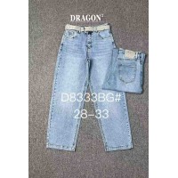 Джинси жіночі DRAGON JEANS 8333 BAGGY