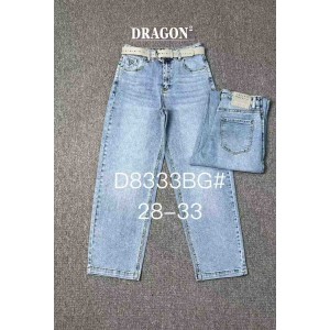 Джинси жіночі DRAGON JEANS 8333 BAGGY