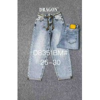 Джинси жіночі DRAGON JEANS 8351 BAGGY