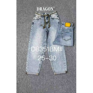 Джинси жіночі DRAGON JEANS 8351 BAGGY