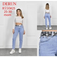 Джинси жіночі DERUN JEANS 8550 MOM